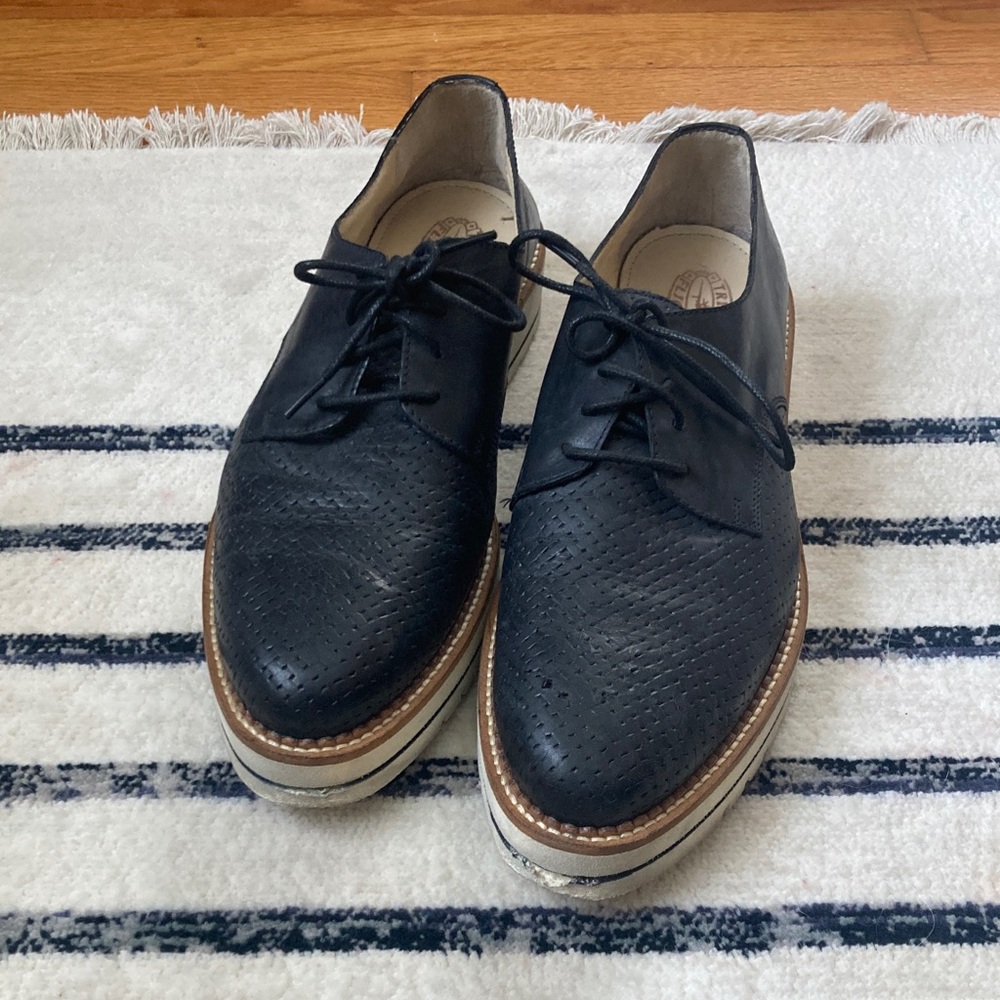Vintage Italian Leatger Loafers size 41